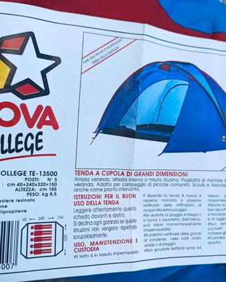 Tenda da campeggio NOVA College