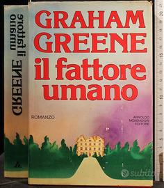 Libro romanzo spionaggio "Il fattore umano"
