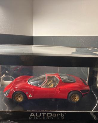 Autoart alfa romeo 33 stradale 1:18