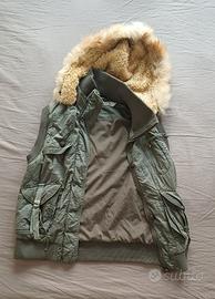 Gilet Utility Verde Militare Y2K - Streetwear con 