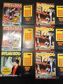Lotto 6 Raccoglitori ad Anelli DYLAN DOG vintage 