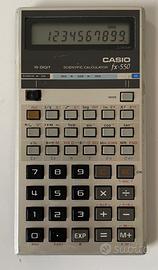 Calcolatrice Casio fx550 vintage