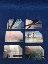 schede telefoniche a tiratura molto limitata 