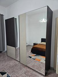 Camera da letto moderna color Noce