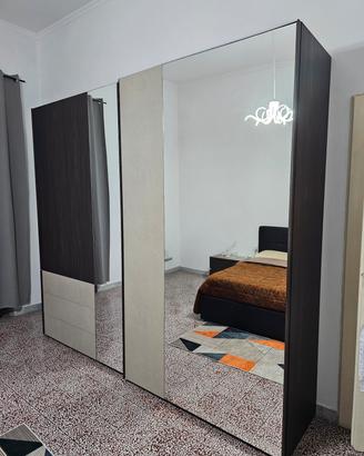 Camera da letto moderna color Noce