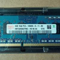 2 GB SDRAM HYNIX PC3-10600S (N.B.: 1,5 Volt)