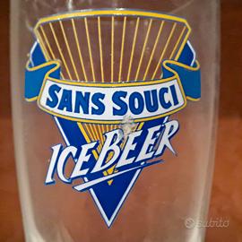 Bicchiere Birra Sans Souci Ice Beer #Vintage