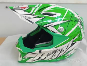 casco agv ax8 evo e verde bianco L 
