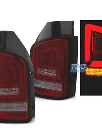 FANALI PER VOLKSWAGEN VW T5 10-15 2P FULL LED DINA