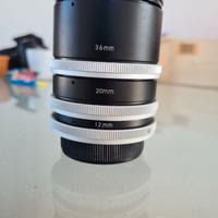 Tubo di aumento focale Panagor 12mm 20mm 36mm