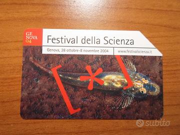 Scheda evento Festival della Scienza 2004.  - Ediz