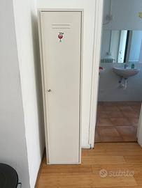 Armadio IKEA metallo bianco