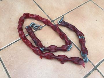 Catena antifurto in acciaio mt 1,45