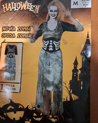 vestito Halloween zombie da donna