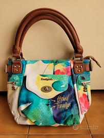 Desigual Borsa Donna a Due Manici e Tracolla