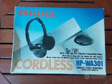 CUFFIA  CORDLESS AIWA