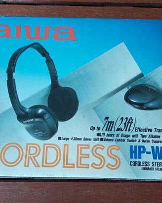 CUFFIA  CORDLESS AIWA