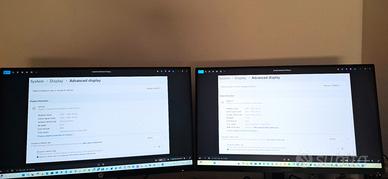 Coppia monitor 27" HP (FHD) gaming IPS 165Hz