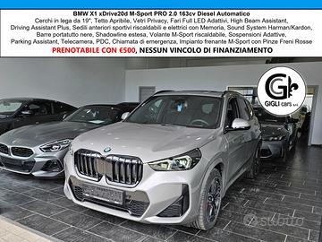 BMW X1 XDrive MSport Tetto C.19" Cam M-Sport New 