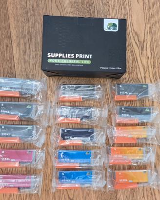 Cartucce inchiostro Canon 550XL 551XL  Compatibili