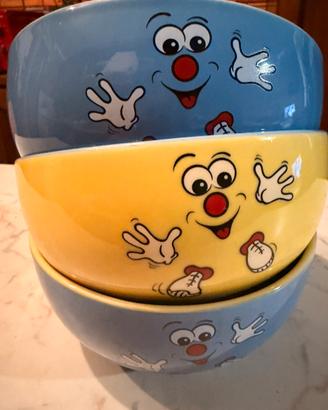 Set 3 Tazzone Vintage anni 90