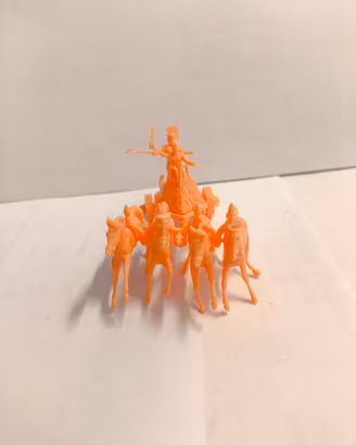 Soldatini Atlantic Quadriga Carro Greco  1/72