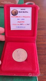 500 Lire Caravelle 1958 Argento FDC Con Garanzia