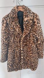 Cappotto leopardato