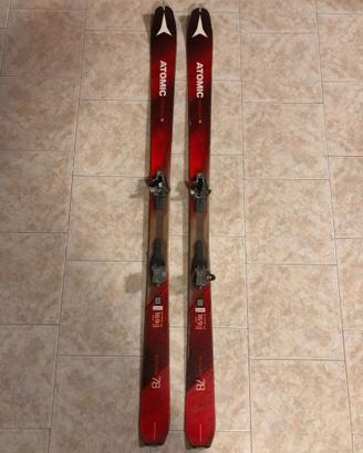Sci Alpinismo Atomic Backland 79 (169cm) + Pelli -
