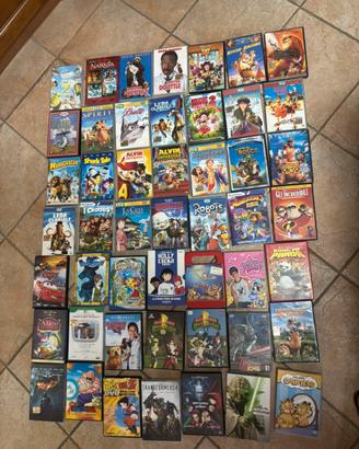 LotDVDDisney,Pixar,DreamWorks,DragonBall,Pokémonec