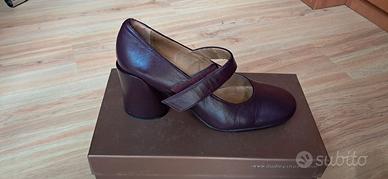 scarpe da donna marca audley viola