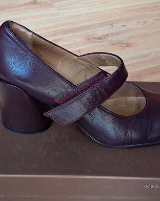 scarpe da donna marca audley viola