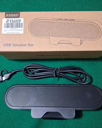Altoparlante per PC/Monitor USB con Clip
