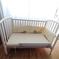 Lettino bimbo 0-3 anni Pali Ciak + materasso altro