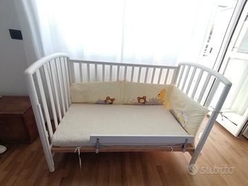 Lettino bimbo 0-3 anni Pali Ciak + materasso altro