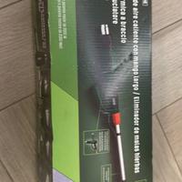 pistola termica a braccio lungo, bruciatore