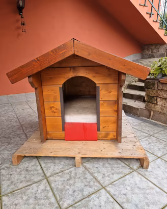 Cuccia per cane 80x100  riscaldata ed accessoriata