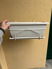 Serie di Portavasi bianchi