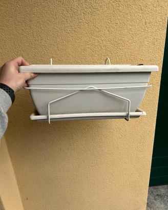 Serie di Portavasi bianchi