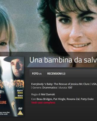 dvd 0 vhs 1 bambina da salvare (per me)