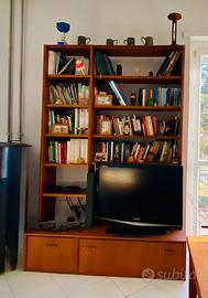 Libreria in ciliegio (vero)