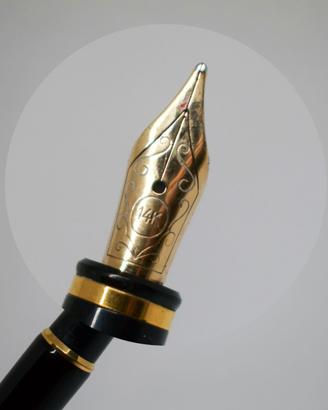 Aurora 88 - Oro 14k - Black & Gold - Penna Stilo