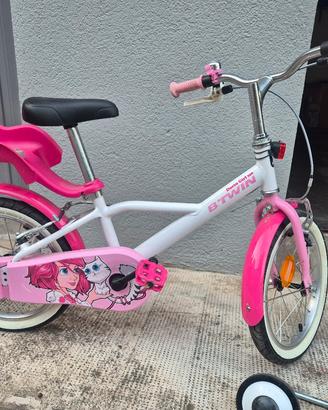 BICI 16 POLLICI 4-6 ANNI 500 DOCTO GIRL B'TWIN