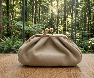 Borsa Pasticcino Bag Mini Beige simil MaxMara