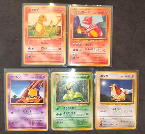 carte Pokemon old, Set Base e Jungle