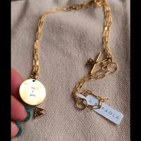 Collana  PD Paola argento 925  placcato  oro  18k