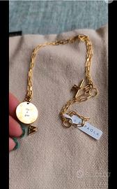 Collana  PD Paola argento 925  placcato  oro  18k