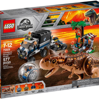 Istruzioni Lego JurassicWorld-Fuga Dal Carnotaurus