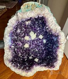 originale Geode di ametista