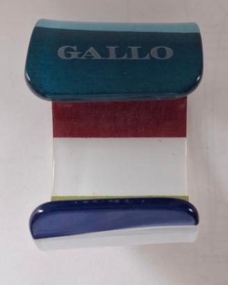 Bracciale rigido a polsino firmato: GALLO vintage.